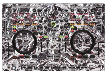 Denon DJ MC 6000 MK2 Skin Silvercrush